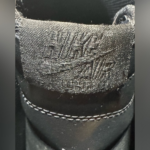 Men’s Triple Black Air Force 1 High Tops Size Size 8 - Picture 3 of 13